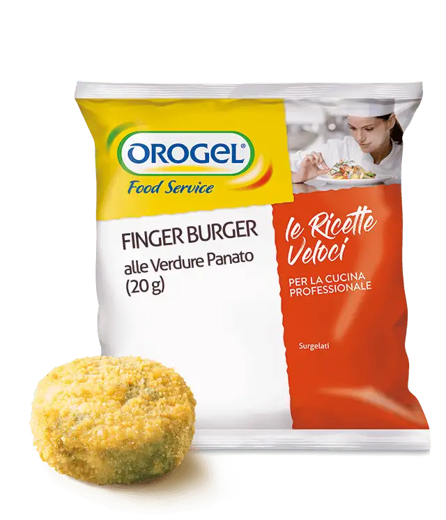 Pack - Breaded Veggie Finger Burger (20g)