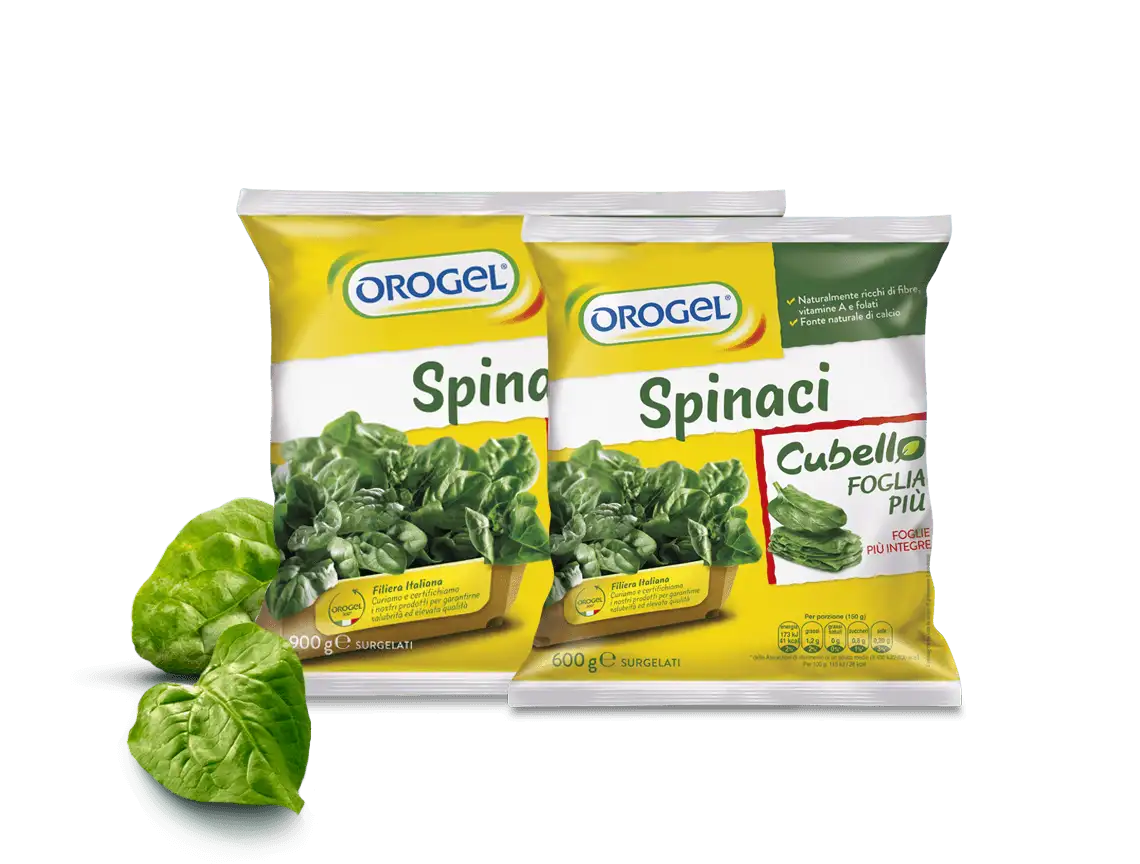 Pack - Spinach Foglia Più (Whole Leaf Portions)