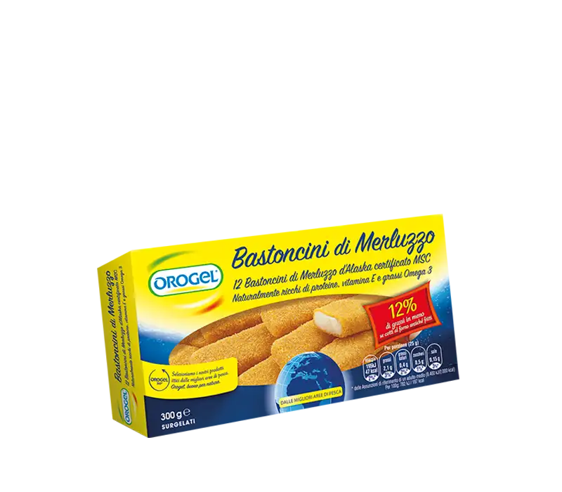 Pack - 12 Codfish Sticks