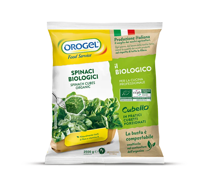 Pack - Organic Spinach Leaf Portions