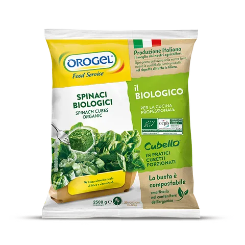 Pack - Organic Spinach Leaf Portions
