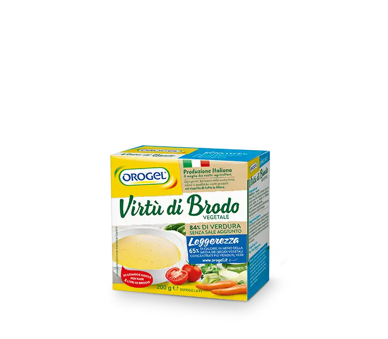 Pack - Virtù di brodo vegetable stock in drops