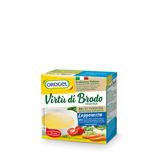 Pack - Virtù di brodo vegetable stock in drops