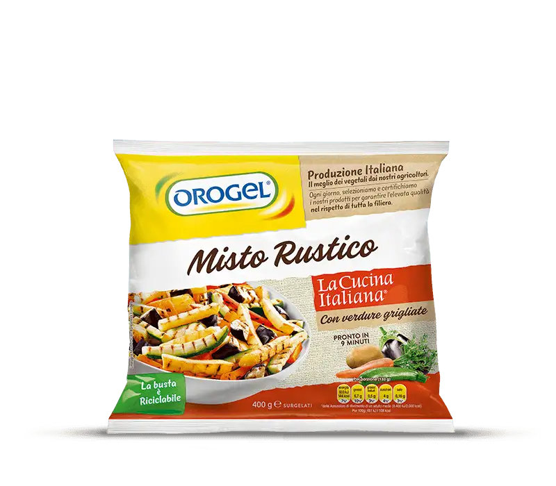 Pack - Misto Rustico con Verdure Grigliate