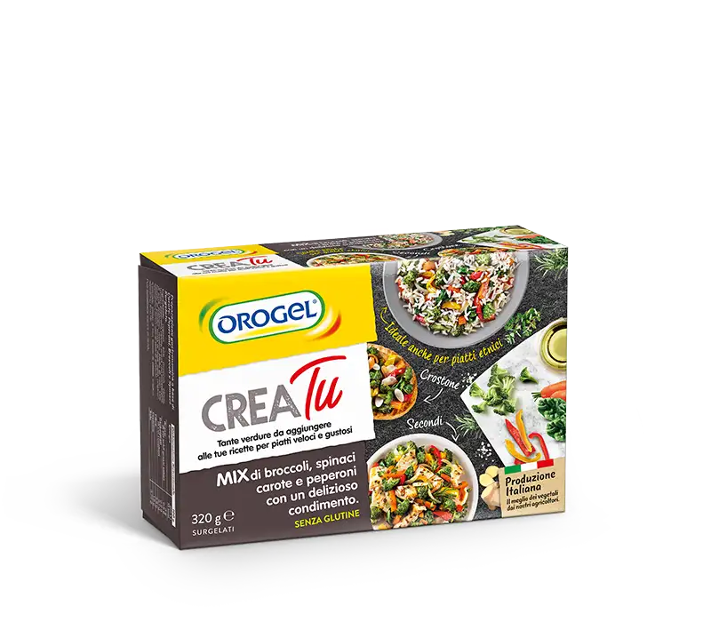 Pack - Crea Tu - Mix di Broccoli, Spinaci, Carote e Peperoni