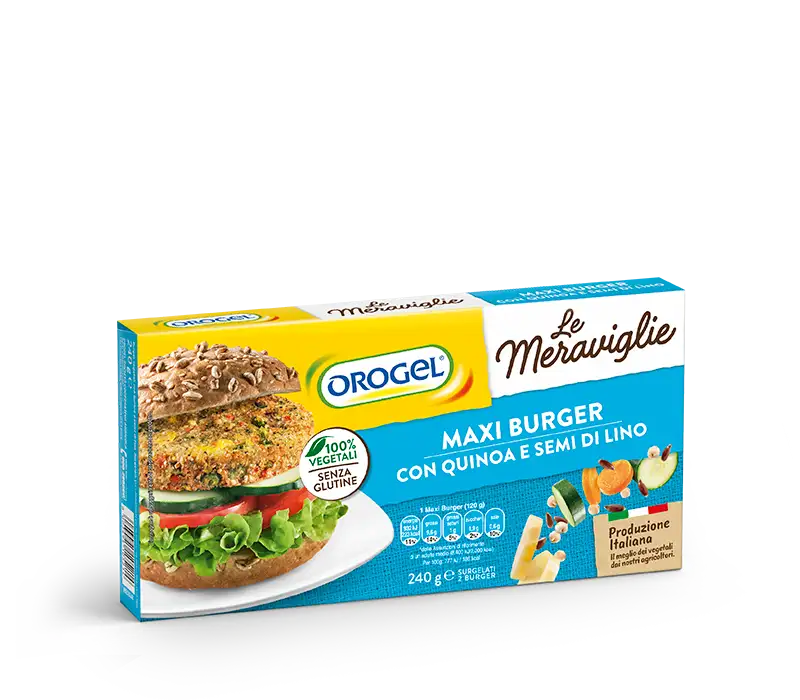 Pack - Maxi Burger with Quinoa and Linseeds