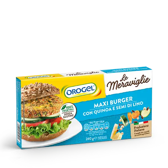 Pack - Maxi Burger con quinoa e semi di lino
