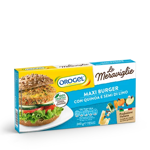 Pack - Maxi Burger con quinoa e semi di lino